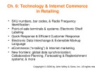 Lecture Management of retail buying – Chapter 6: Technology and internet commerce in retailing