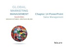 Lecture Global marketing management (7th edition): Chapter 14 - Masaaki Kotabe, Kristiaan Helsen