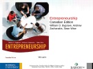 Lecture Entrepreneurship: Chapter 14 - William D. Bygrave, Andrew Zacharakis, Sean Wise