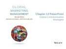 Lecture Global marketing management (7th edition): Chapter 13 - Masaaki Kotabe, Kristiaan Helsen