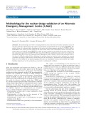 Methodology for the nuclear design validation of an Alternate Emergency Management Centre (CAGE)