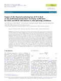 Impact of the thermal scattering law of H in H2O  on the isothermal temperature reactivity coefﬁcients  for UOX and MOX fuel lattices in cold operating conditions
