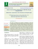 Study of cost economics of management of chilli mites through abamectin 1.8 EC