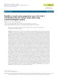 Possible in-vessel corium progression way in the Unit 1 of Fukushima Dai-ichi nuclear power plant using  a phenomenological analysis