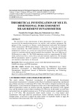 Theoretical investigation of multidimensional force moment measurement dynamometer