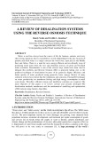 A review of desalination systems using the reverse osmosis technique