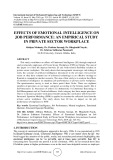Effects of emotional intelligence on job performance: An empirical study in private sector workplace