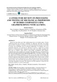 A literature review on processing and testing of mechanical properties of hybrid composites using graphene/epoxy with alumina