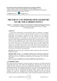 The impact of perforation geometry on oil well productivity