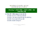 Bài giảng Chuyên đề Vật lý 10 - Chương 7: Chủ đề 1 (Slide)