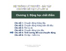 Bài giảng Chuyên đề Vật lý 10 - Chương 1: Chủ đề 5 (Slide)