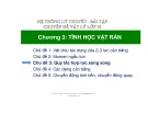 Bài giảng Chuyên đề Vật lý 10 - Chương 3: Chủ đề 3 (Slide)