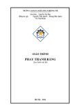 Giáo trình Phay thanh răng - CĐ Nghề Công Nghiệp Hà Nội