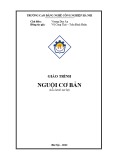 Giáo trình Nguội cơ bản - CĐ Nghề Công Nghiệp Hà Nội