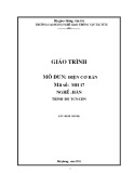 Giáo trình Điện cơ bản - Nghề: Hàn - Trình độ: Cao đẳng nghề - CĐ Nghề Giao Thông Vận Tải Trung Ương II