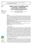 Agent-based modelling and economic complexity: A diversified perspective