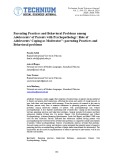 Parenting Practices and Behavioral Problems among Adolescents’ of Parents with Psychopathology: Role of Adolescents’ Coping as Moderator”: parenting Practices and Behavioral problems