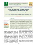 Targeted yield based fertilizer prescriptions for brinjal (Solanum melongena L.) in Ultisols of Kerala, India