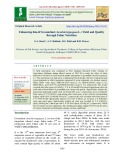 Enhancing Kharif groundnut (Arachis hypogaea L.) yield and quality through foliar nutrition