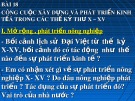 Bài giảng Lịch sử lớp 10 - Bài 18: Công cuộc xây dựng và phát triển kinh tế trong các thế kỷ thứ X-XV