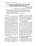 Nâng cao hơn nữa công tác quản lý và chất lượng giảng viên của bộ môn Kết cấu - Khoa Xây dựng trường Đại học Xây dựng miền Trung