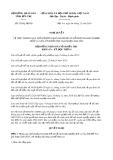 Nghị quyết số 55/2019/NQ-HĐND tỉnh Bến Tre