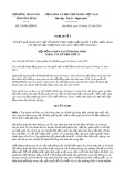 Nghị quyết số 210/2019/NQ-HĐND tỉnh Hòa Bình