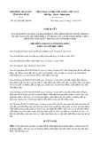 Nghị quyết số 161/2019/NQ-HĐND tỉnh Hòa Bình