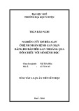 Tóm tắt luận án Tiến sĩ y học: Nghiên cứu xơ hóa gan ở bệnh nhân bệnh gan mạn bằng đo đàn hồi gan thoáng qua đối chiếu với mô bệnh học