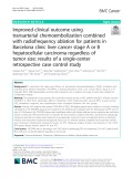 Improved clinical outcome using transarterial chemoembolization combined with radiofrequency ablation for patients in Barcelona clinic liver cancer stage A or B hepatocellular carcinoma regardless of tumor size: Results of a single-center retrospective case control study