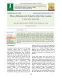 Efficacy of rhizobium on the productivity of rice fallow groundnut