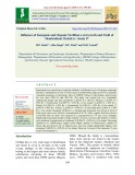 Influence of inorganic and organic fertilizers on growth and yield of dendrobium Orchid cv. Sonia 17