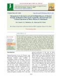 Management of alternaria leaf and pod blight diseases of mustard through combination of bio-agents, fungicides, micronutrients and cultural operations in Bastar plateau of Chhattisgarh