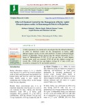 Effect of chemical control for the management of barley aphid (Rhopalosiphum maidis) in Hanumangarh district of Rajasthan