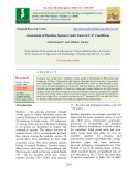 Assessment of bamboo species under eastern U.P. Conditions