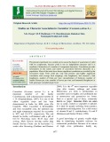 Studies on character association in cucumber (Cucumis sativus L.)