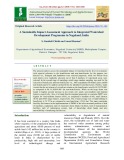 A sustainable impact assessment approach to integrated watershed development programme in Nagaland, India