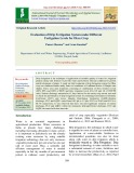 Evaluation of drip fertigation system under different fertigation levels for okra crop