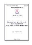 Luận án Tiến sĩ Y học: Đánh giá kết quả can thiệp động mạch vành bằng stent tự tiêu Absorb (BVS)