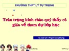 Bài giảng Giáo dục công dân 10 – Bài 14:  Công dân với sự nghiệp xây dựng và bảo vệ tổ quốc (Tiết 2)