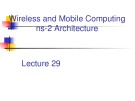 Lecture Wireless and mobile computing – Chapter 23: Coding and error control