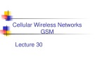 Lecture Wireless and mobile computing – Chapter 24: Coding and error control (Review/Recap)
