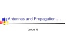 Lecture Wireless and mobile computing – Chapter 16: Antennas and Propagation…