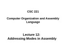 Lecture Computer organization and assembly language: Chapter 12 - Dr. Safdar Hussain Bouk