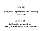 Lecture Computer organization and assembly language: Chapter 22 - Dr. Safdar Hussain Bouk