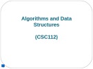 Lecture Algorithms and data structures: Chapter 1 - Introduction to Data Structure and Algorithms