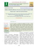 Studies on maturity indicators of Leucaena leucocephala in northern India