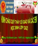 Bài giảng Giáo dục công dân 12 – Bài 4: Quyền của công dân trong một số lĩnh vực đời sống xã hội