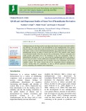 QSAR and anti-depressant studies of some novel phenothiazine derivatives