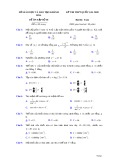 Đề ôn tập tốt nghiệp THPT môn Toán năm 2020 - Sở GD&ĐT Khánh Hòa - Đề số 30